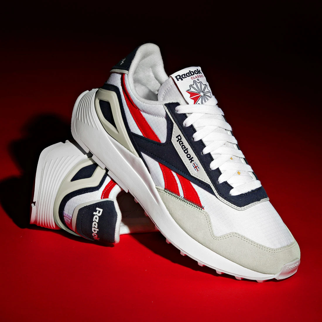 Nouveau 😀 Baskets Classic Leather Legacy AZ GX1226 Footwear White Pri Red de Reebok ⌛ – Image 8