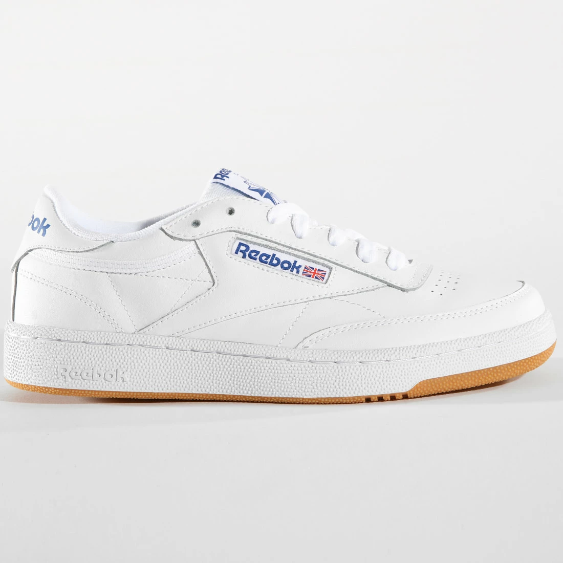 Meilleur prix ⭐ Baskets Club Classic 85 AR0459 White Royal Gum de Reebok 🔔 – Image 2