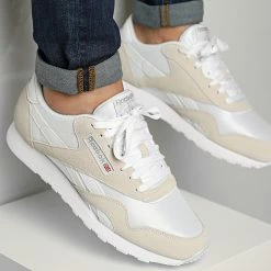 Le moins cher ⌛ Baskets Classic Nylon FV1593 White Light Grey de Reebok 🎉