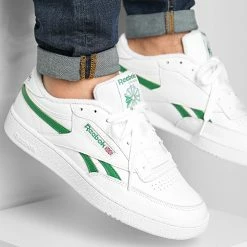 Acheter 🎁 Baskets Club C Revenge EG9271 White Glen Green de Reebok 🛒