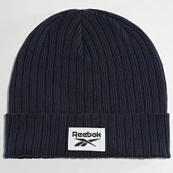 Offres ✨ Bonnet GH0430 Bleu Marine de Reebok 🛒