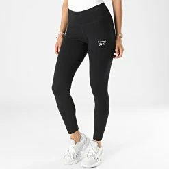 Nouveau 🔥 Legging Femme Reebok Identity GL2557 Noir 😍