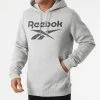 Budget 😍 Sweat Capuche Reebok Identity GS1609 Gris Chiné ❤️