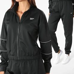 Meilleure affaire ✨ Ensemble De Survetement Femme Training Essentials GS9356 Noir de Reebok 👏