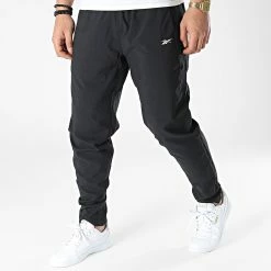 Grosses soldes 🎁 Pantalon Jogging FJ4060 Noir de Reebok 👏