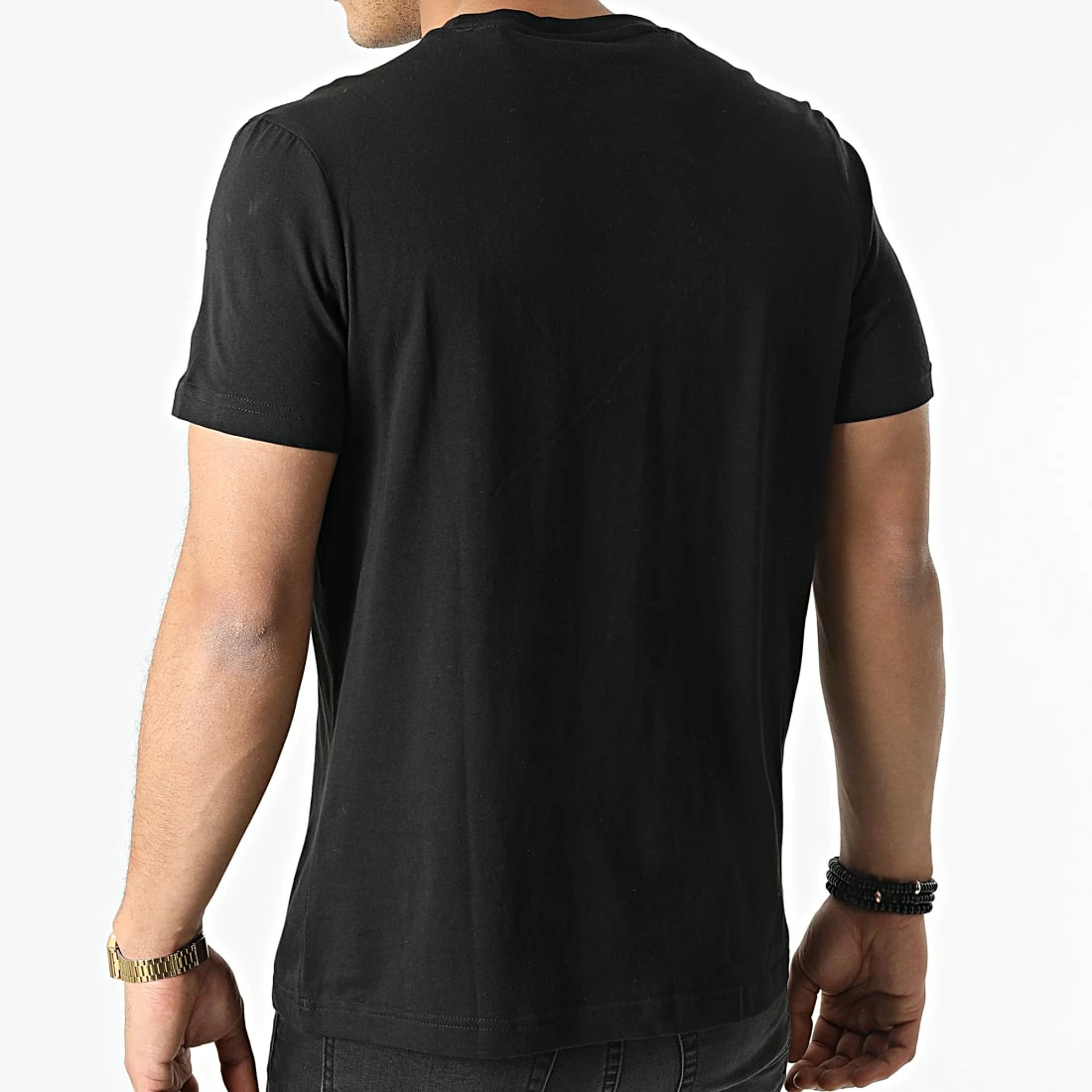 Grosses soldes 👏 Tee 👕 Shirt Workout Ready Piping HA1060 Noir de Reebok ✨ – Image 4