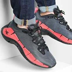 Meilleure vente 🛒 Baskets Zig Kinetica II H00022 Core Black Pure Grey 6 Neo Chrome de Reebok 🌟