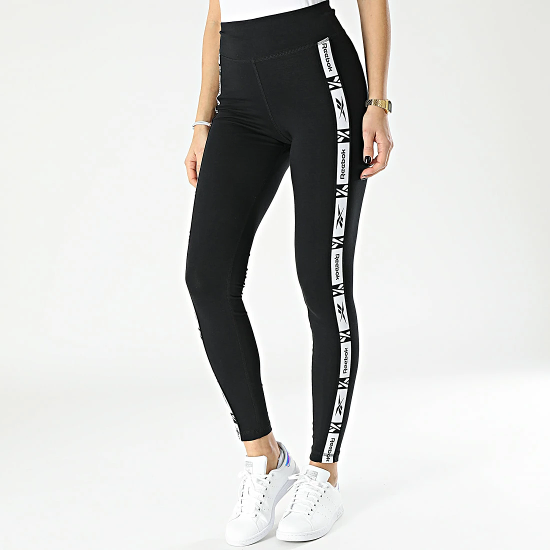 Bon marché 🛒 Legging Femme Tape Pack HG3199 Noir de Reebok 🔔