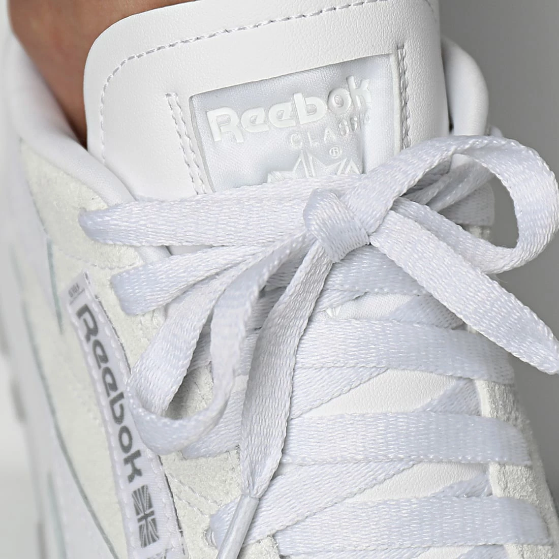 Coupon 🎉 Baskets Classic Leather GX6196 Footwear White Pure Grey 4 Rhodon de Reebok 🎁 – Image 3