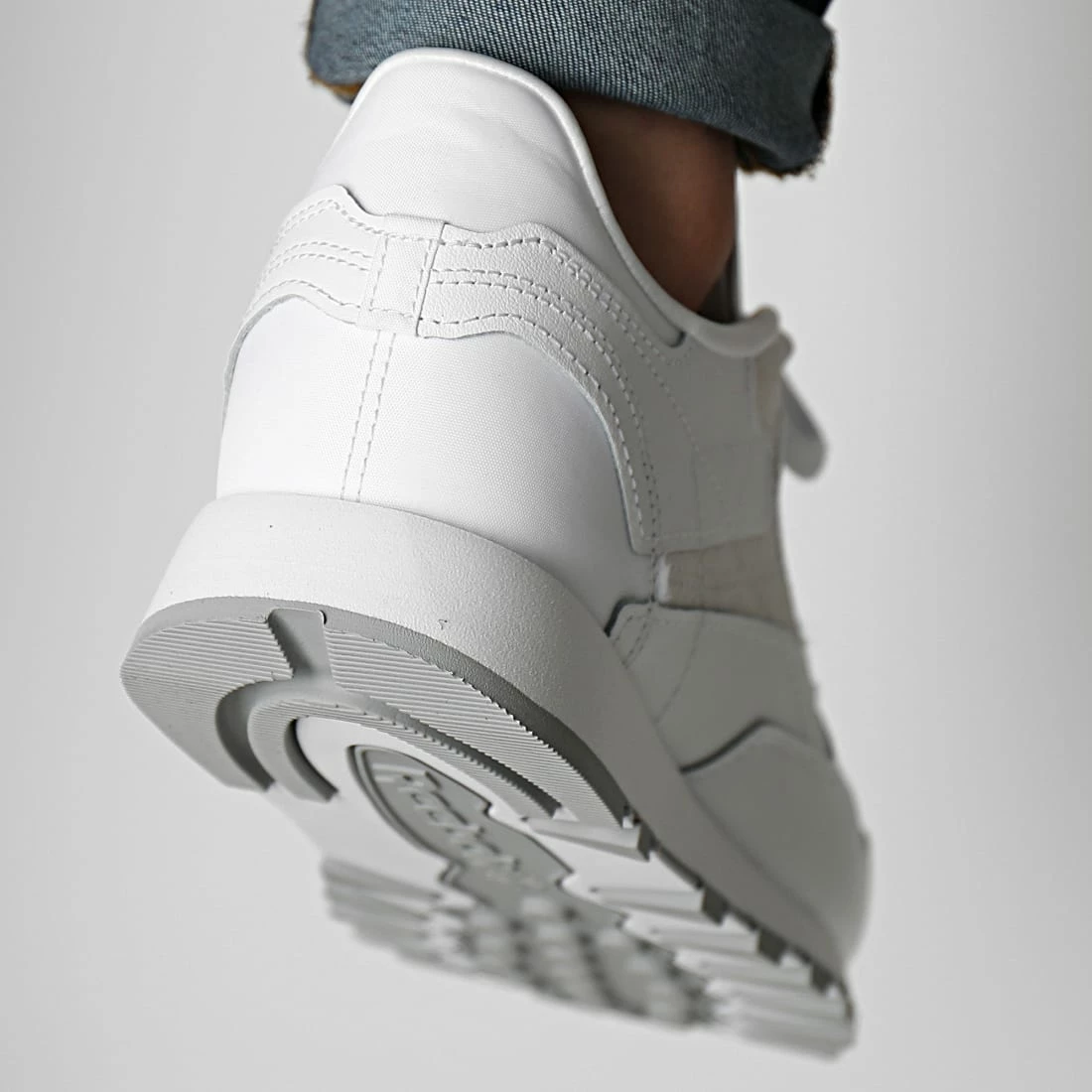 Coupon 🎉 Baskets Classic Leather GX6196 Footwear White Pure Grey 4 Rhodon de Reebok 🎁 – Image 4