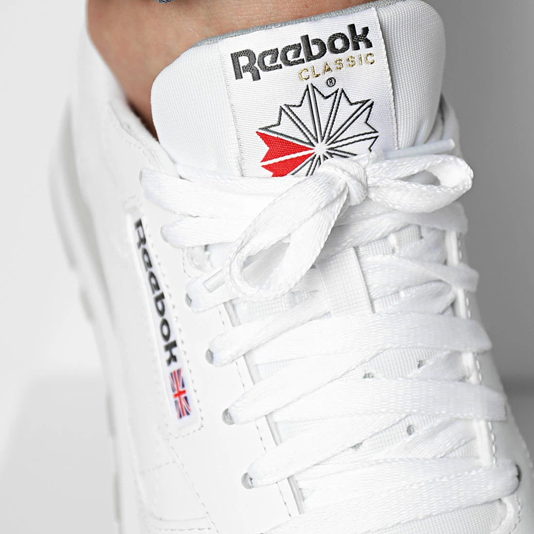 Meilleur prix 🥰 Baskets Classic Leather GY3558 Footwear White Pure Grey 3 de Reebok 👏 – Image 3