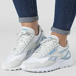 Nouveau 🎁 Baskets Femme Classic Leather Legacy AZ GZ3634 Pure GRey Footwear White Grey de Reebok 🥰