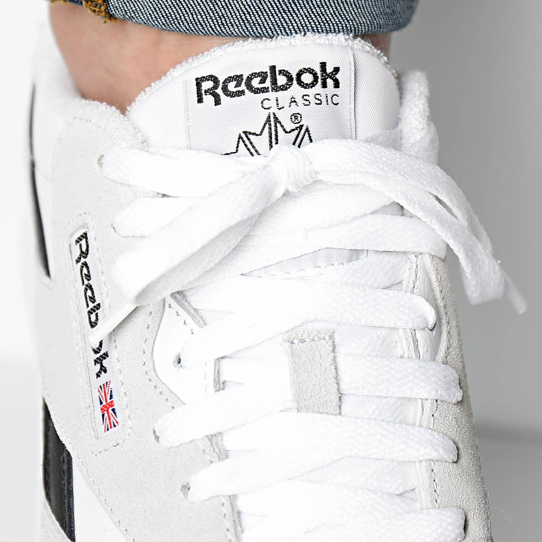 Bon marché 🔔 Baskets Classic Nylon GY0507 Footwear White Core Black de Reebok 🔔 – Image 3