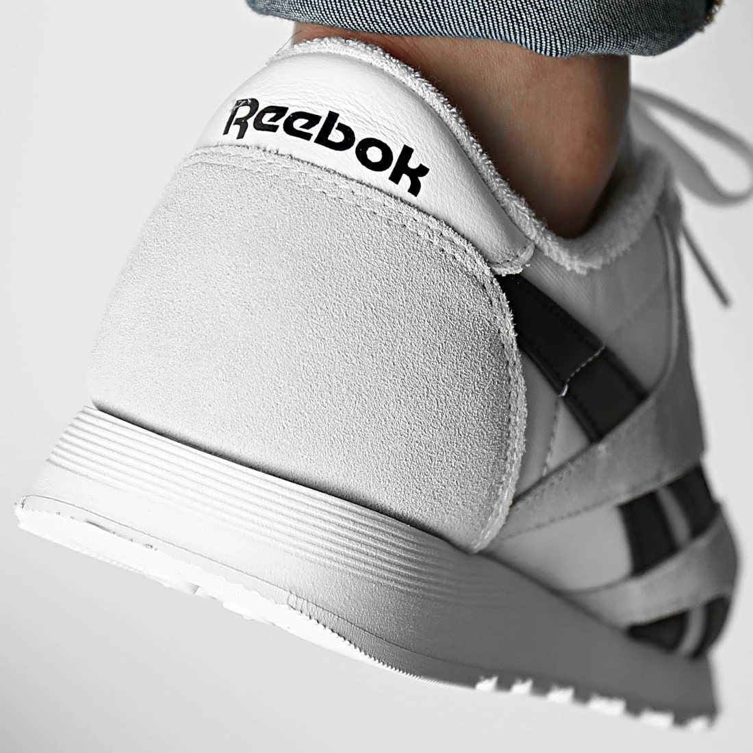 Bon marché 🔔 Baskets Classic Nylon GY0507 Footwear White Core Black de Reebok 🔔 – Image 4