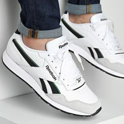 Le moins cher 🧨 Baskets Royal Glide GZ4126 Footwear White Core Black Glen Green de Reebok 🥰
