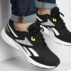 Meilleure vente 💯 Baskets Reebok Runner 4 GV8333 Core Black Pure Grey Footwear White 🧨