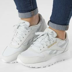 Acheter 🌟 Baskets Femme Classic Leather SP GZ6426 Classic Grey 1 Pure Grey 3 Quad Glow de Reebok 😀