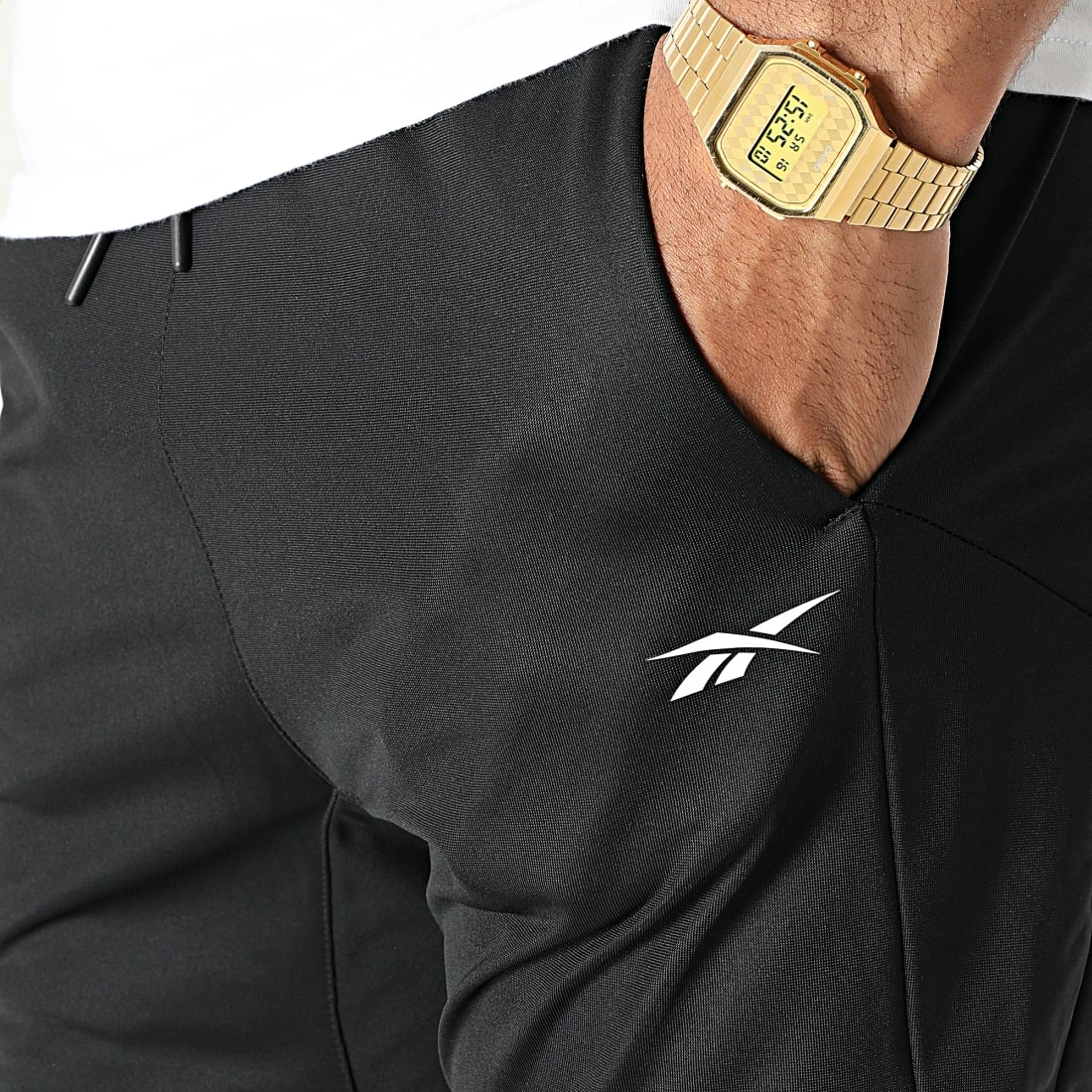 Budget 😍 Pantalon Jogging FJ4057 Noir de Reebok 👏 – Image 2