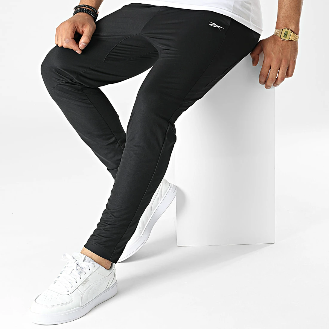 Budget 😍 Pantalon Jogging FJ4057 Noir de Reebok 👏 – Image 3