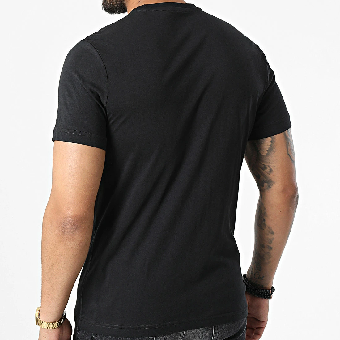 Nouveau 💯 Tee 👚 Shirt G-STAR Reebok Linear Read GJ0136 Noir 🥰 – Image 4