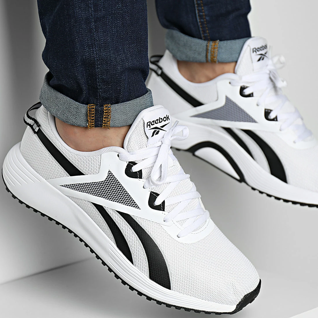 Promo ✔️ Baskets Reebok Lite Plus 3 GY3961 Footwear White Core Black Pure Grey 3 💯