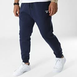 Acheter 👍 Pantalon Jogging Reebok Identity HG4456 Bleu Marine 🛒