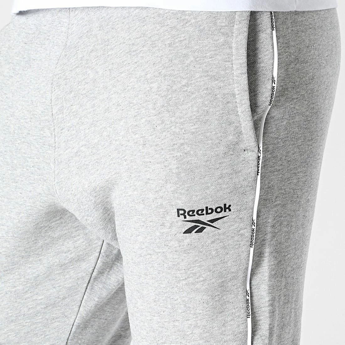 Meilleure affaire 😀 Pantalon Jogging HA9021 Gris Chiné de Reebok 💯 – Image 2