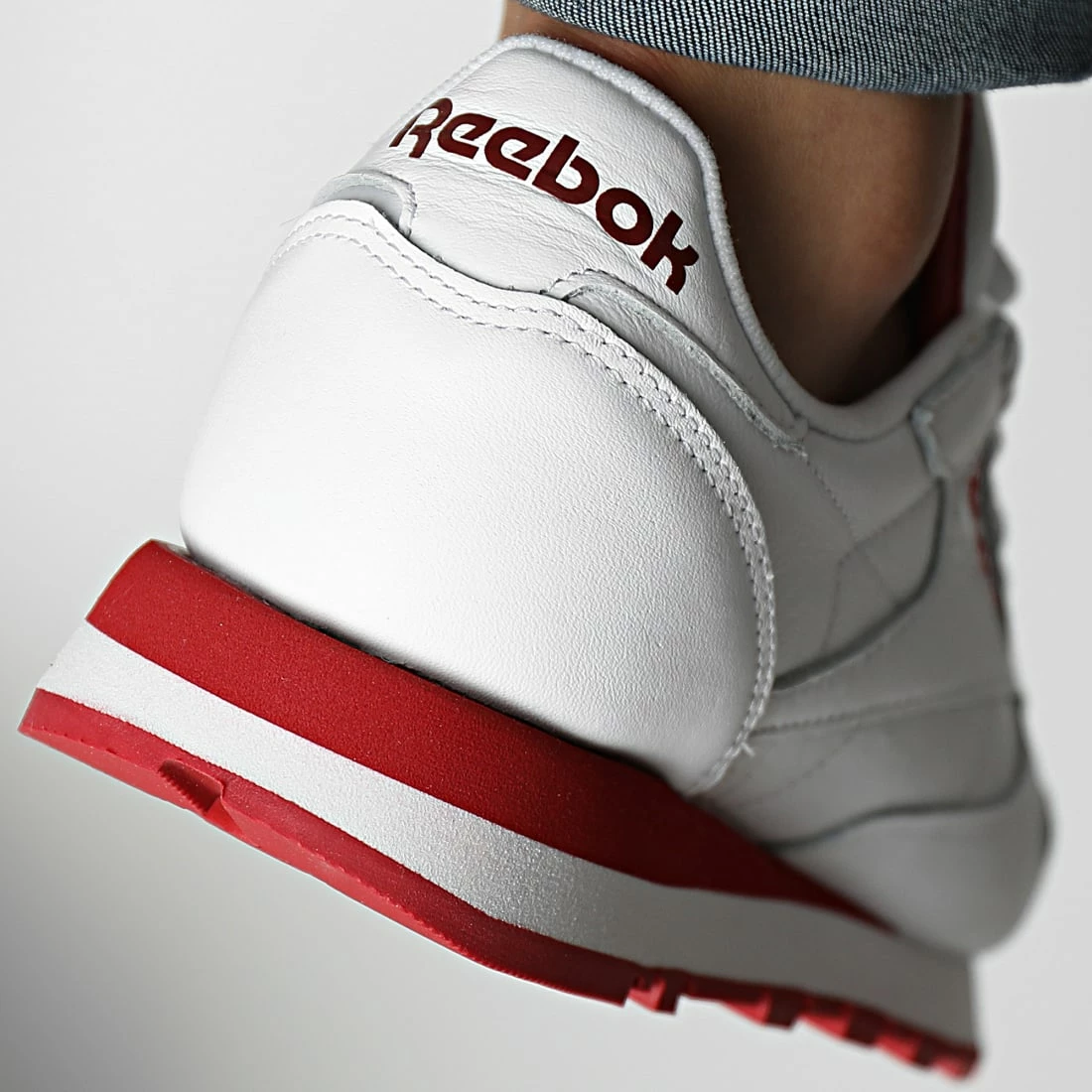 Les meilleures critiques de 🎁 Baskets Classic Leather GW3329 Footwear White Flash Red de Reebok 😍 – Image 4