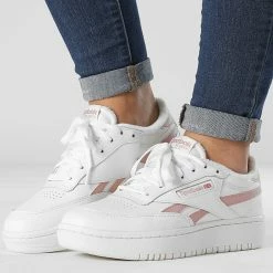 Offres 🤩 Baskets Femme Club C Double Revenge GY4802 Chalk Rose de Reebok 🤩