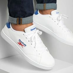 Nouveau 🌟 Baskets Reebok Royal Complete GW1541 Footwear White Vector Blue Vector Red ✔️