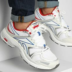Meilleure affaire 😉 Baskets Premier Road Plus VI HP2469 Footwear White Pure Grey Vector Red de Reebok 👏