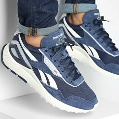De gros 🛒 Baskets Classic Leather Legacy AZ GX4785 Vector Navy Chalk Pure Grey 3 de Reebok 😉