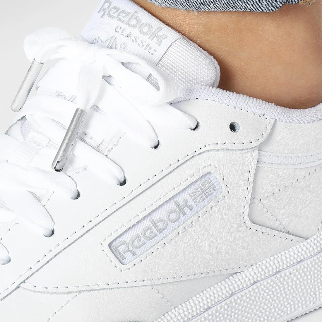 Le moins cher ⌛ Baskets Femme Club C 85 GX1701 Footwear White Pure Grey 3 Silver Metallic de Reebok ❤️ – Image 2