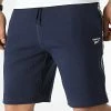 Grosses soldes 👏 Short Jogging A Bandes HJ7842 Bleu Marine de Reebok 🌟