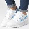 Meilleur prix 🥰 Baskets Femme Classic Leather SP GW4465 Footwear White Essential Blue de Reebok 🌟