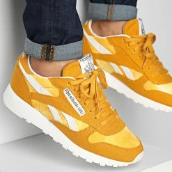 De gros 🛒 Baskets Classic Grow GX4744 Bright Ochre Chalk Cold Grey 5 de Reebok ⭐