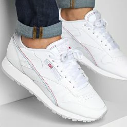Vente flash 🛒 Baskets Classic Leather GY1520 Footwear White Vector Blue de Reebok 😀