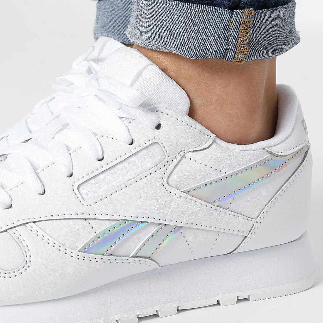 De gros ⭐ Baskets Femme Classic Leather HQ3900 Footwear White de Reebok 🌟 – Image 2