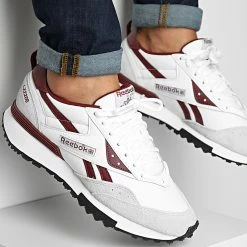 Les meilleures critiques de ⭐ Baskets LX2200 GY1533 Footwear White Classic Burgundy Pure Grey de Reebok ❤️