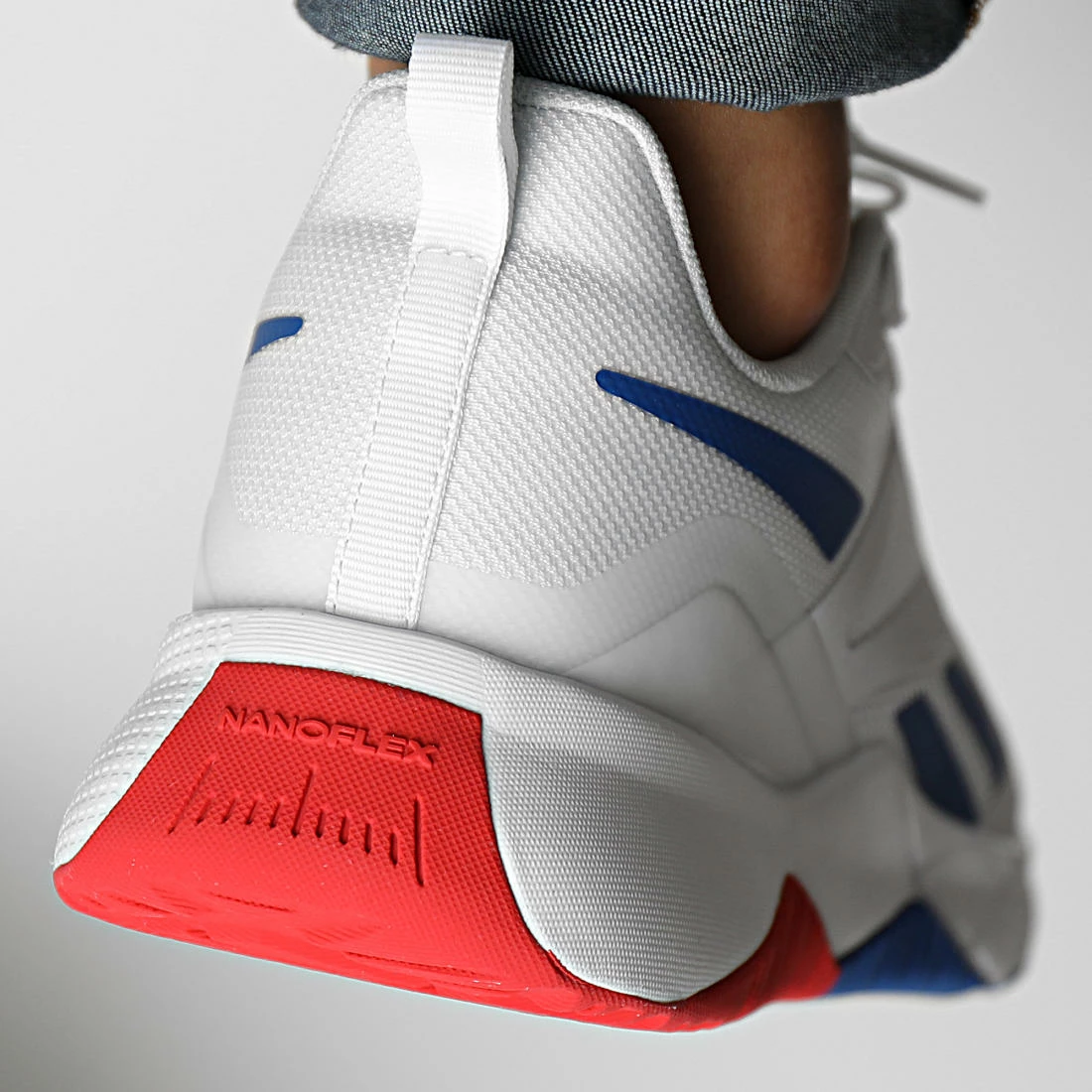 Bon marché ⭐ Baskets NFX Trainer GY9772 Footwear White Classic Grey Vector Blue de Reebok 🔥 – Image 4