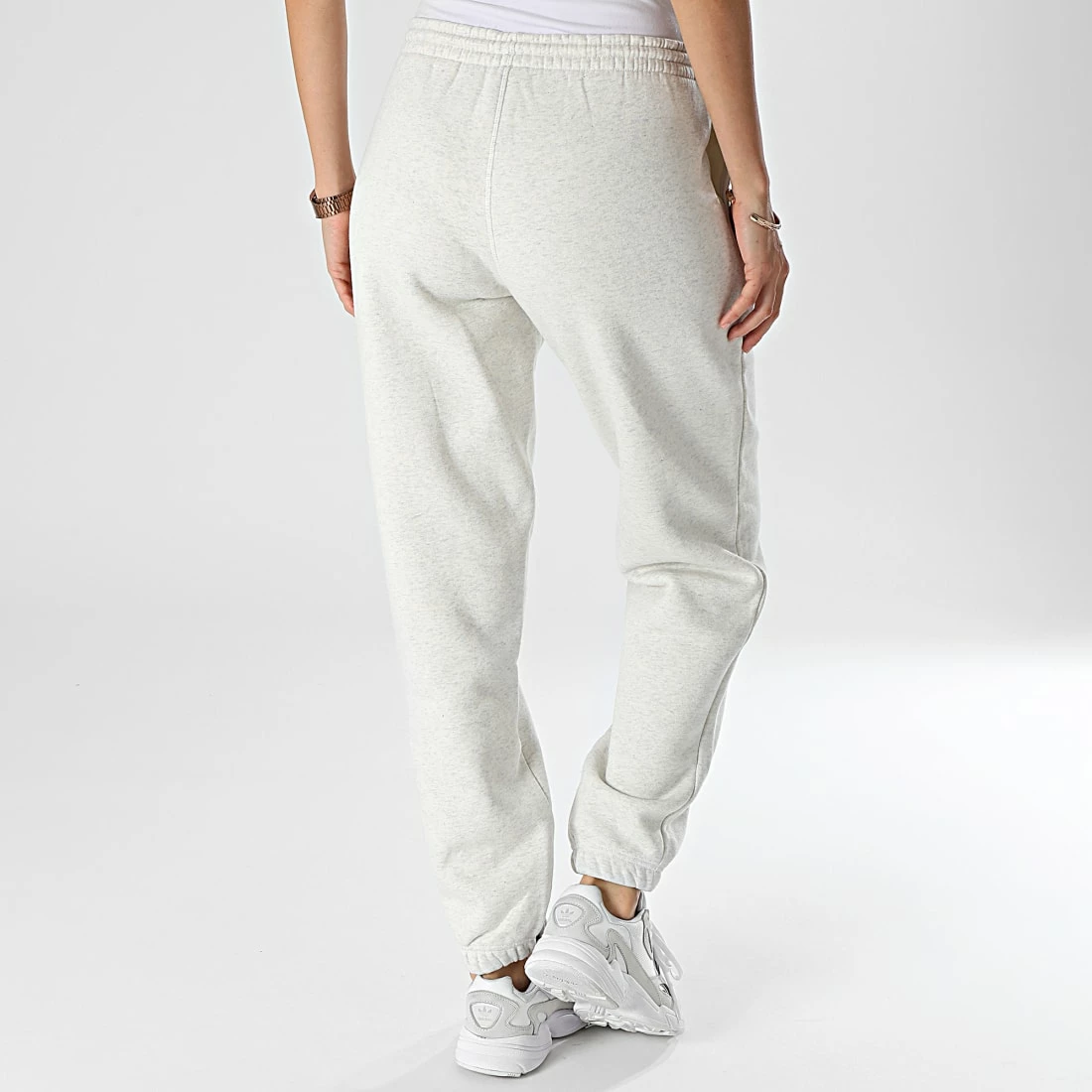 Remise 🔥 Pantalon Jogging Femme HK6811 Beige Chiné de Reebok 💯 – Image 4