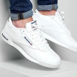 Tout neuf 😉 Baskets Ex-O-Fit Clean Logo AR3169 Int-White Royal Blue de Reebok 👍